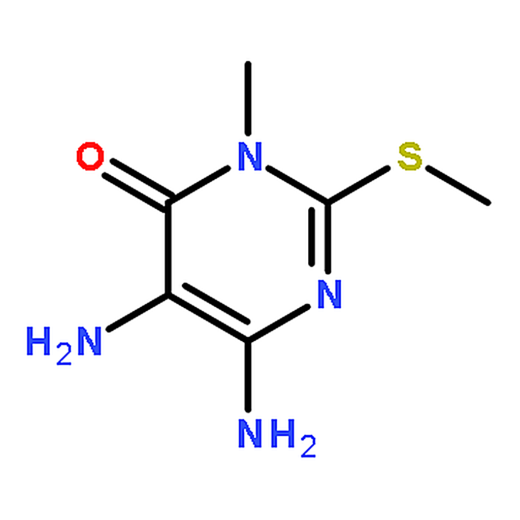 RHAWN 5,6-Diamino-3-methyl-2-(methylthio)pyrimidin-4(3H)-one