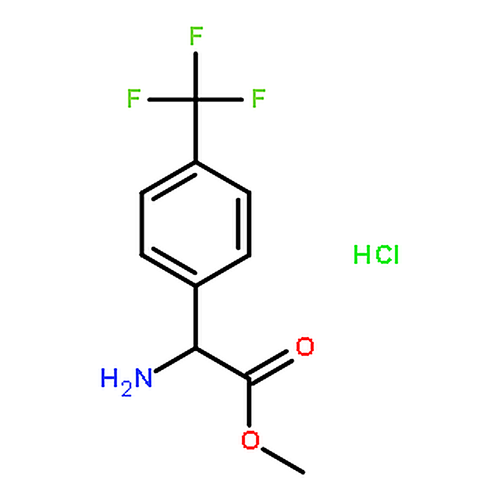 RHAWN Methyl 2-amino-2-(4-(trifluoromethyl)phenyl)acetate hydrochloride
