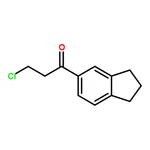 RHAWN 3-Chloro-1-(2,3-dihydro-1H-inden-5-yl)propan-1-one