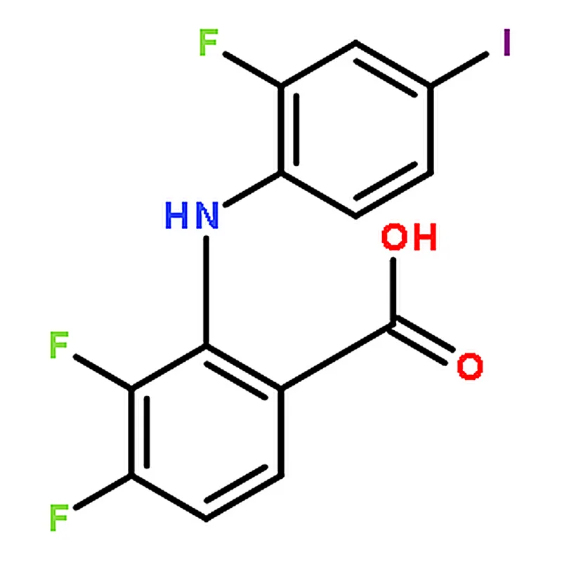 RHAWN 3,4-Difluoro-2-((2-fluoro-4-iodophenyl)amino)benzoic acid