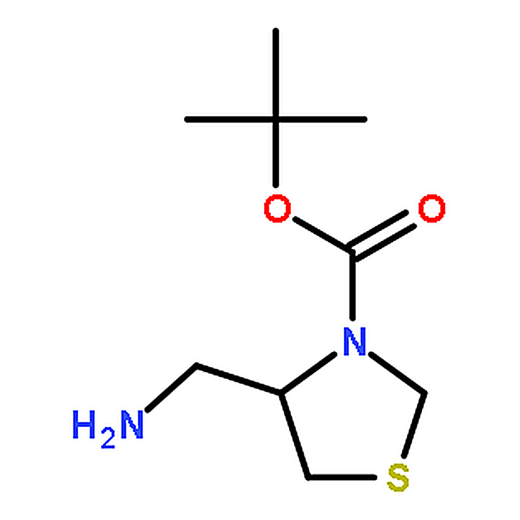 RHAWN R-4-AMINOMETHYL-THIAZOLIDINE-3-CARBOXYLIC ACID TERT-BUTYL ESTER