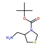 RHAWN R-4-AMINOMETHYL-THIAZOLIDINE-3-CARBOXYLIC ACID TERT-BUTYL ESTER
