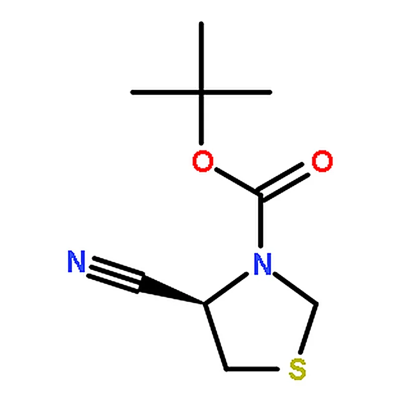 RHAWN (R)-4-CYANO-THIAZOLIDINE-3-CARBOXYLIC ACID TERT-BUTYL ESTER