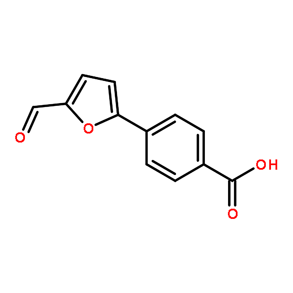 RHAWN 4-(5-Formylfuran-2-yl)benzoic acid