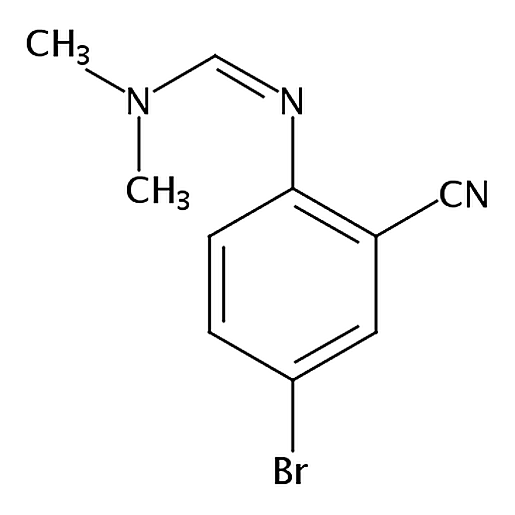 RHAWN <i>N</i>'-(4-Bromo-2-cyanophenyl)-<i>N</i>,<i>N</i>-dimethylformamidine