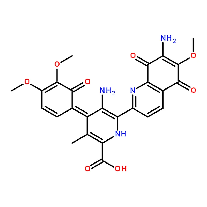 RHAWN Streptonigrin from Streptomyces flocculus