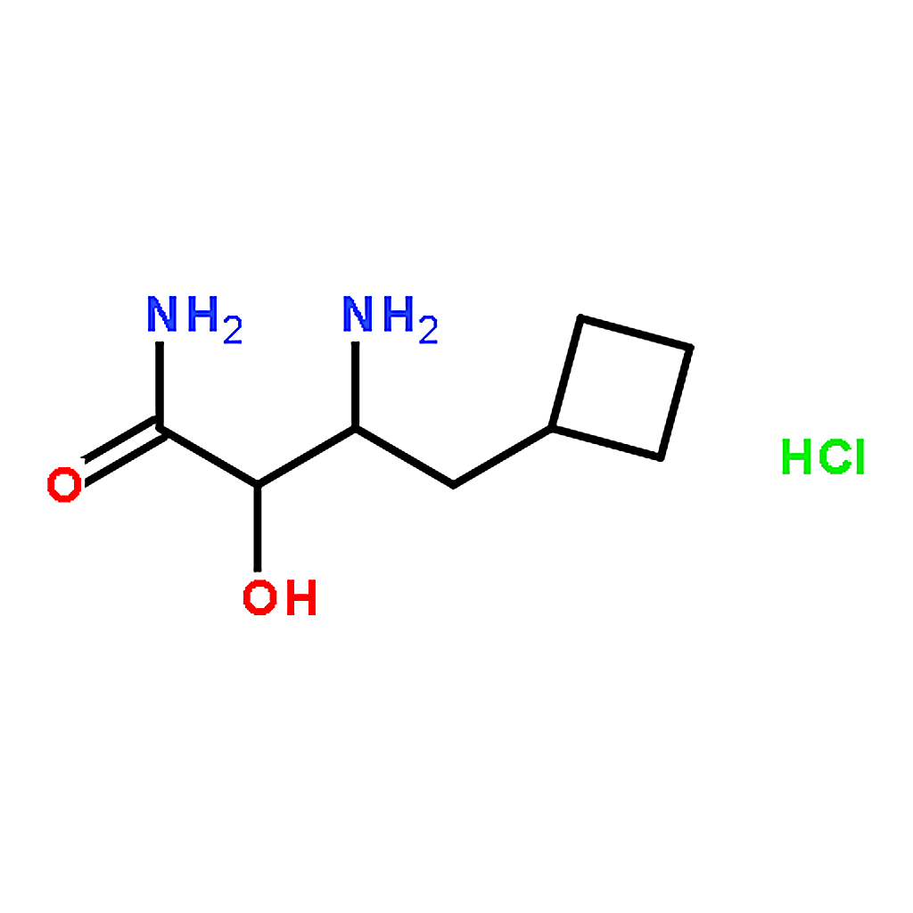 RHAWN 3-Amino-4-cyclobutyl-2-hydroxybutanamide hydrochloride