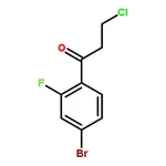 RHAWN 1-(4-Bromo-2-fluorophenyl)-3-chloro-1-propanone