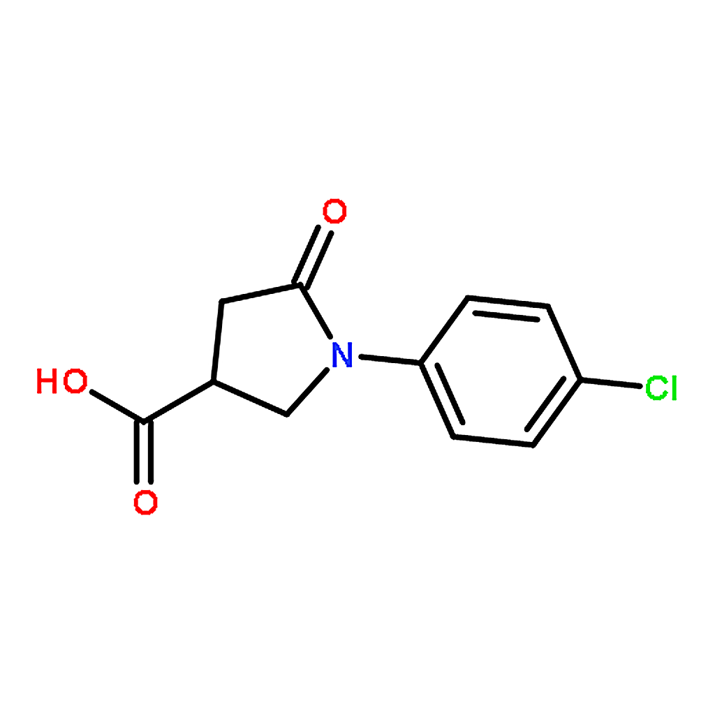 RHAWN 1-(4-CHLORO-PHENYL)-5-OXO-PYRROLIDINE-3-CARBOXYLIC ACID
