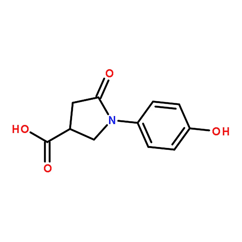 RHAWN 1-(4-Hydroxyphenyl)-5-oxopyrrolidine-3-carboxylic acid