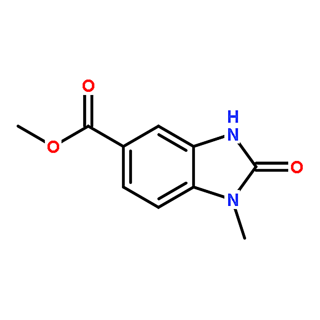 RHAWN Methyl 1-methyl-2-oxo-2,3-dihydro-1H-benzo[d]imidazole-5-carboxylate