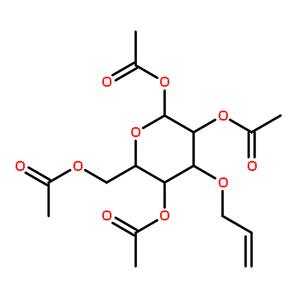 RHAWN 1,2,4,6-Tetra-<i>O</i>-acetyl-3-<i>O</i>-allyl-&beta;-<small>D</small>-glucopyranose