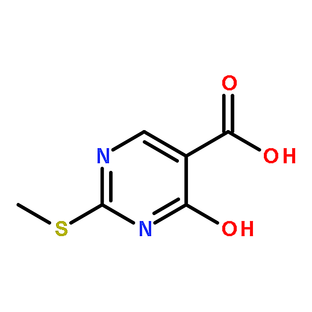 RHAWN 4-Hydroxy-2-(methylthio)pyrimidine-5-carboxylic acid