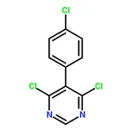 RHAWN 4,6-dichloro-5-(4-chlorophenyl)-pyriMidine