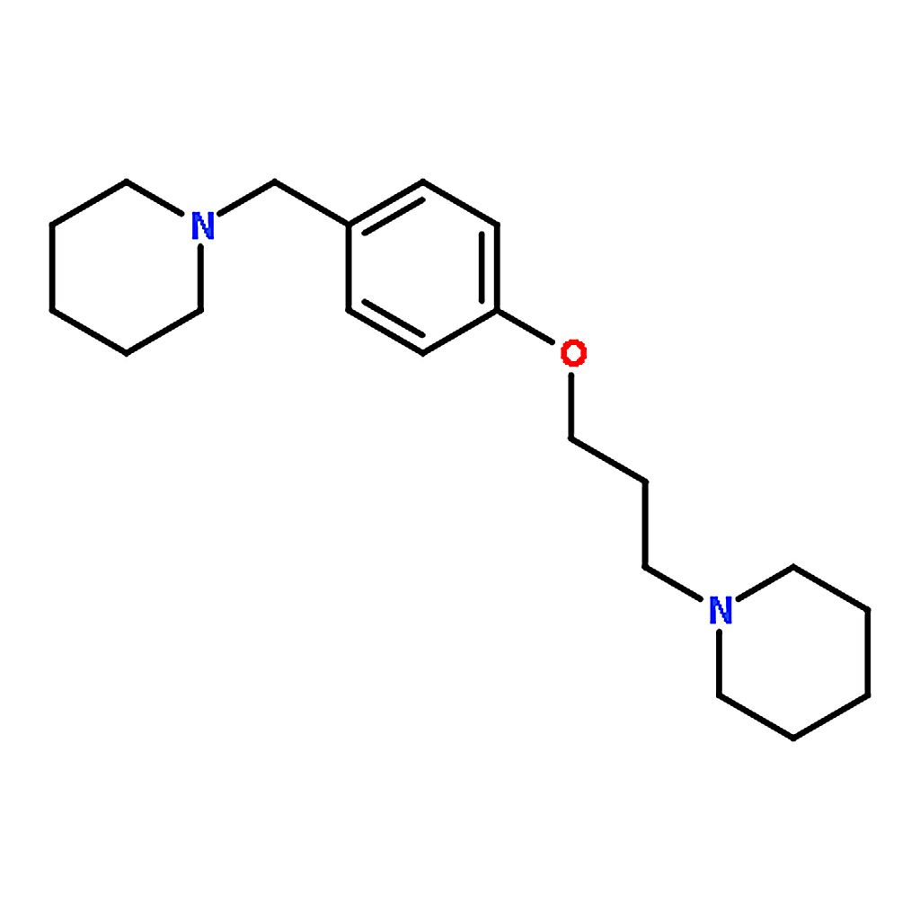 RHAWN 1-(4-(3-(Piperidin-1-yl)propoxy)benzyl)piperidine