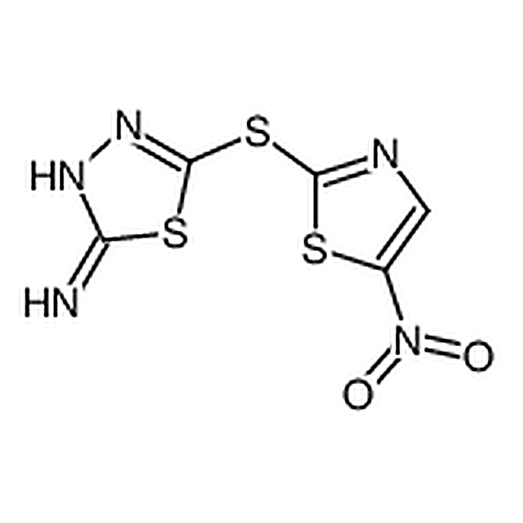 RHAWN 2-Amino-5-[(5-nitro-2-thiazolyl)thio]-1,3,4-thiadiazole