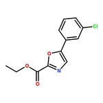 RHAWN Ethyl 5-(3-chlorophenyl)oxazole-2-carboxylate