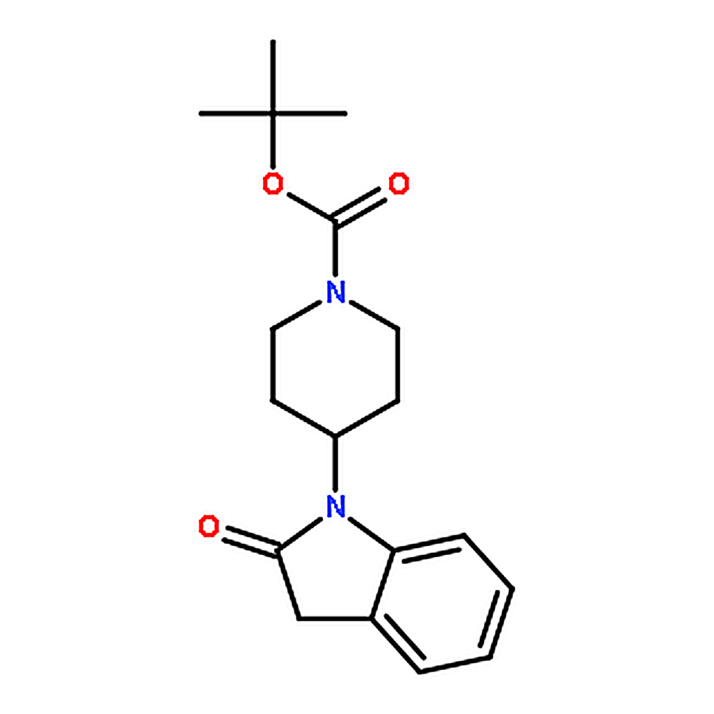RHAWN tert-Butyl 4-(2-oxoindolin-1-yl)piperidine-1-carboxylate