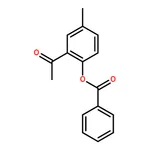 RHAWN 2-Acetyl-4-methylphenyl benzoate