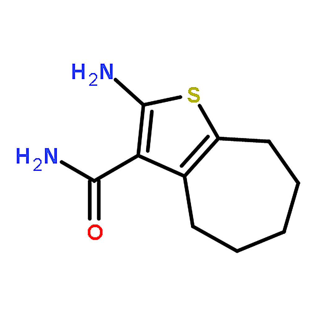 RHAWN 2-Amino-5,6,7,8-tetrahydro-4H-cyclohepta[b]thiophene-3-carboxamide