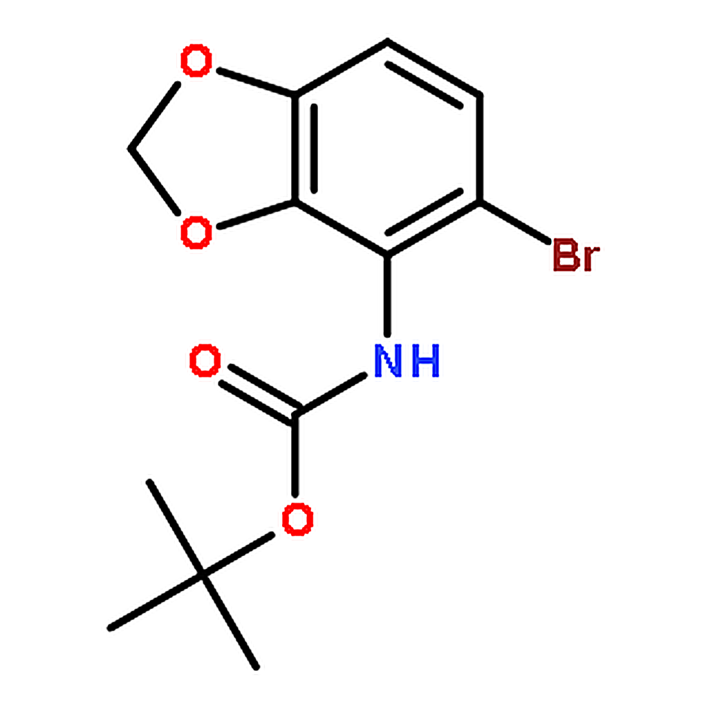 RHAWN tert-Butyl (5-bromobenzo[d][1,3]dioxol-4-yl)carbamate