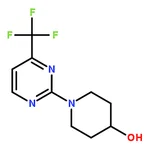 RHAWN 1-(4-(Trifluoromethyl)pyrimidin-2-yl)piperidin-4-ol