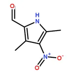 RHAWN 3,5-Dimethyl-4-nitro-1H-pyrrole-2-carbaldehyde