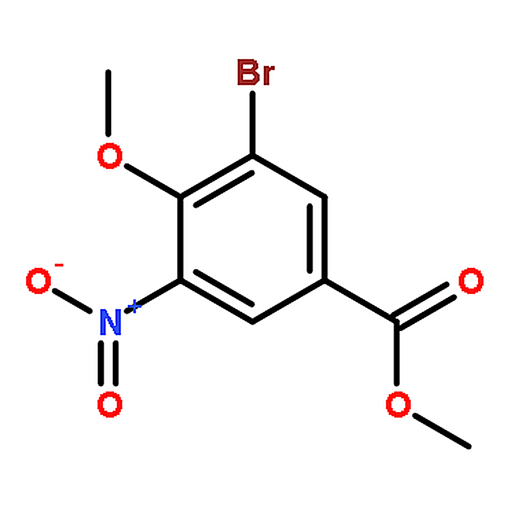 RHAWN 3-Bromo-4-methoxy-5-nitro-benzoic acid methyl ester