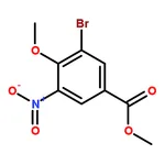 RHAWN 3-Bromo-4-methoxy-5-nitro-benzoic acid methyl ester