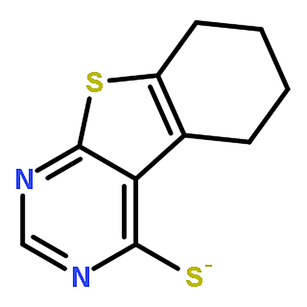 RHAWN 5，6，7，8-Tetrahydrobenzo[4，5]Thieno[2，3-d]Pyrimidine-4(4aH)-Thione