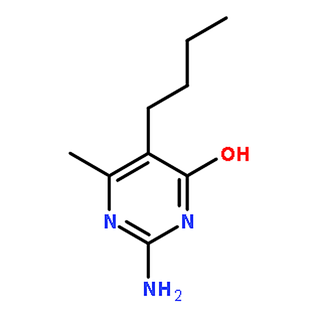 RHAWN 2-Amino-5-butyl-6-methylpyrimidin-4-ol