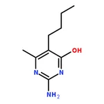 RHAWN 2-Amino-5-butyl-6-methylpyrimidin-4-ol