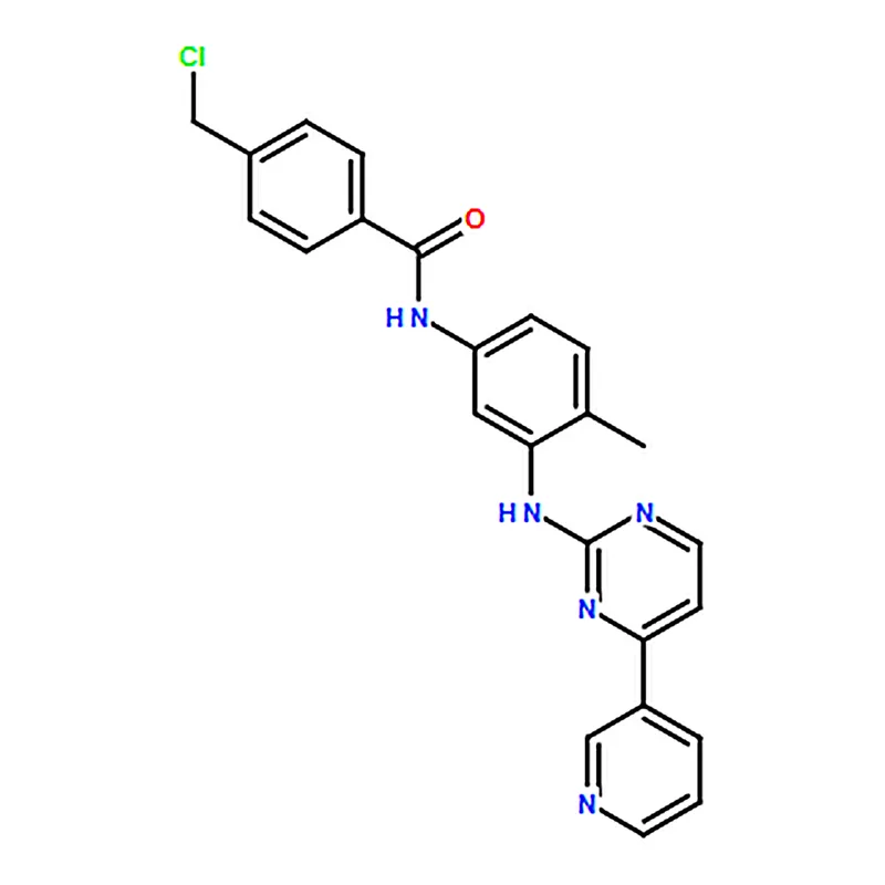 RHAWN 4-(Chloromethyl)-N-(4-methyl-3-((4-(pyridin-3-yl)pyrimidin-2-yl)amino)phenyl)benzamide