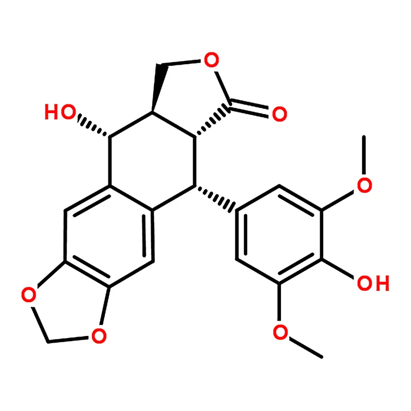 RHAWN (5R,5aR,8aR,9R)-9-Hydroxy-5-(4-hydroxy-3,5-dimethoxyphenyl)-5,5a,8a,9-tetrahydrofuro[3',4':6