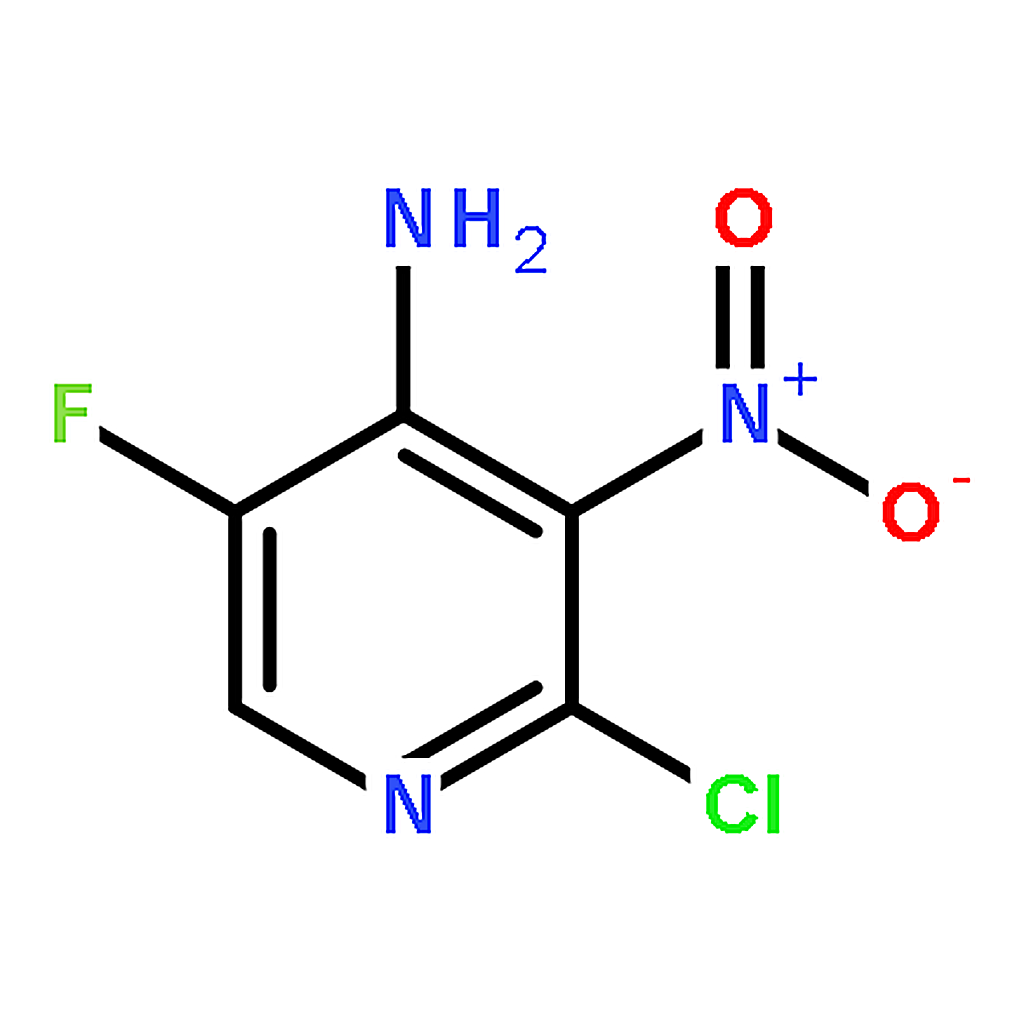 RHAWN 2-Chloro-5-fluoro-3-nitropyridin-4-amine