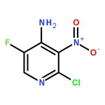 RHAWN 2-Chloro-5-fluoro-3-nitropyridin-4-amine