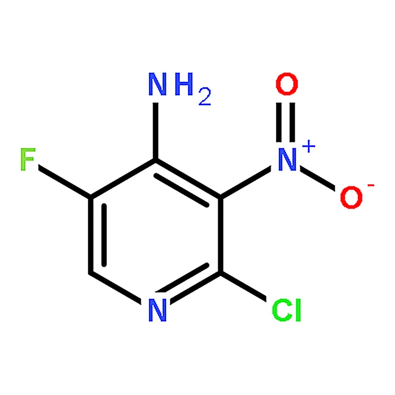 RHAWN 2-Chloro-5-fluoro-3-nitropyridin-4-amine