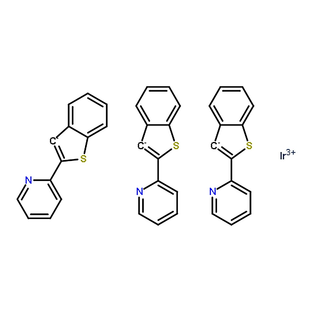 RHAWN Tris[2-(benzo[b]thiophen-2-yl)pyridinato-C3,N]iridium(III)