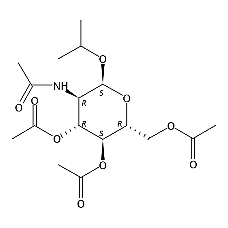 RHAWN (2R,3S,4R,5R,6S)-5-Acetamido-2-(acetoxymethyl)-6-isopropoxytetrahydro-2H-pyran-3,4-diyl diac