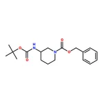 RHAWN Benzyl 3-(tert-butoxycarbonylamino)piperidine-1-carboxylate