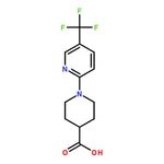 RHAWN 1-(5-(Trifluoromethyl)pyridin-2-yl)piperidine-4-carboxylic acid