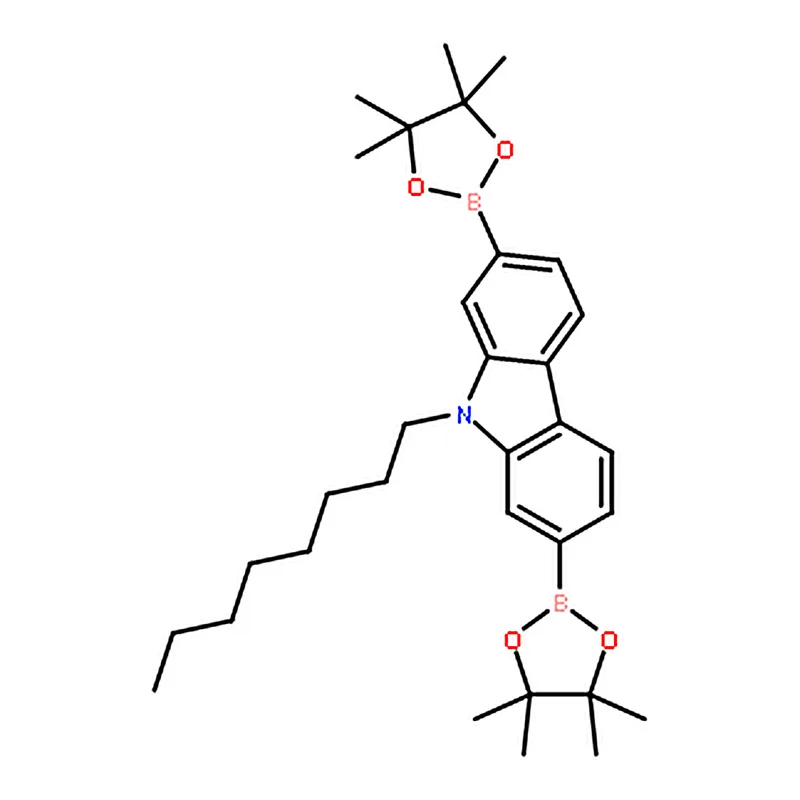 RHAWN 9-Octyl-2,7-bis(4,4,5,5-tetramethyl-1,3,2-dioxaborolan-2-yl)-9H-carbazole