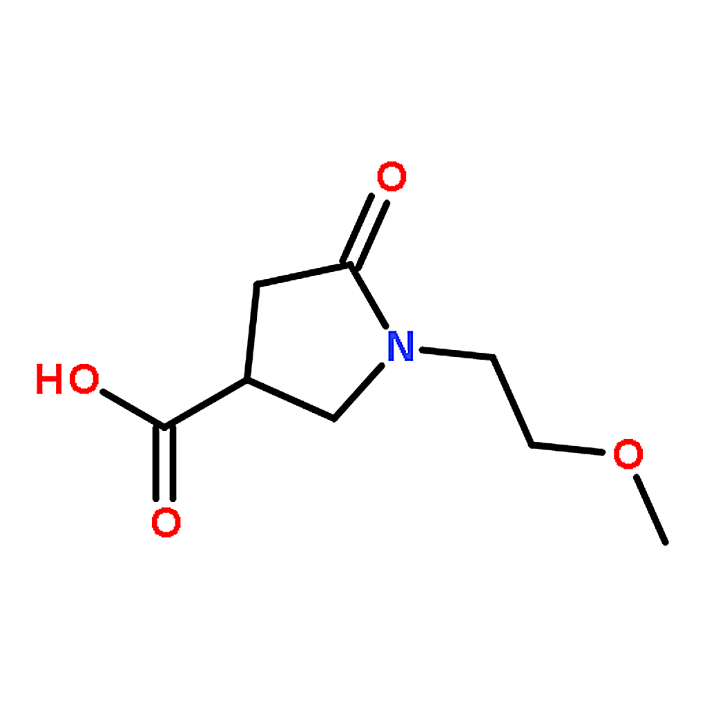 RHAWN 1-(2-Methoxyethyl)-2-oxopyrrolidine-4-carboxylic Acid