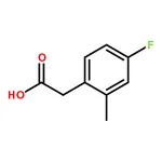 RHAWN 2-(4-Fluoro-2-methylphenyl)acetic acid