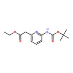 RHAWN Ethyl 2-(6-((tert-butoxycarbonyl)amino)pyridin-2-yl)acetate