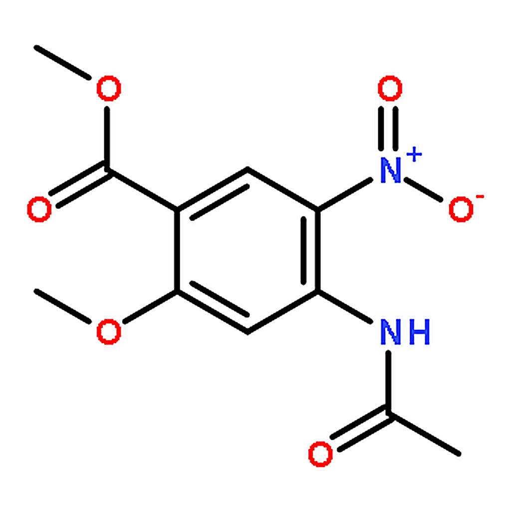 RHAWN Methyl 4-(acetylamino)-2-methoxy-5-nitrobenzoate