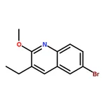 RHAWN 6-Bromo-3-ethyl-2-methoxyquinoline