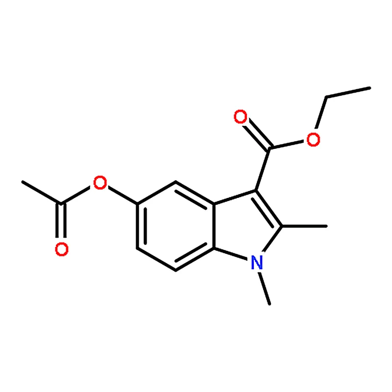 RHAWN Ethyl 5-acetyloxy-1,2-dimethylindole-3-carboxylate
