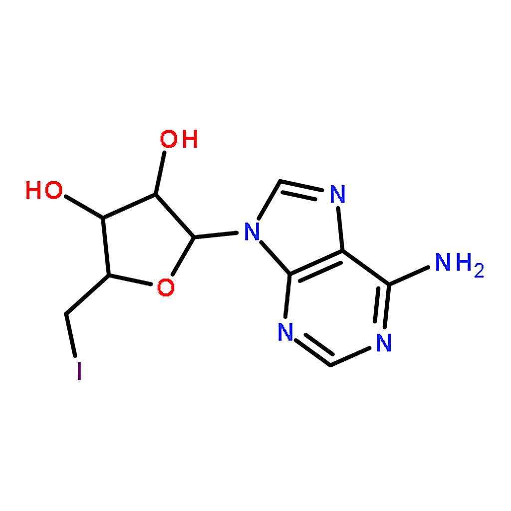 RHAWN 5▽-Iodo-5▽-deoxyadenosine