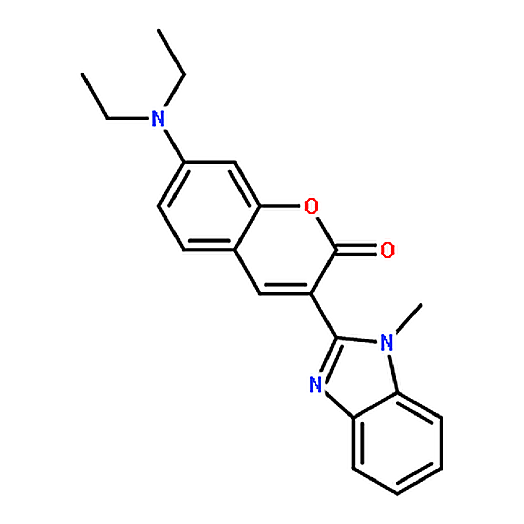 RHAWN 7-(Diethylamino)-3-(1-methyl-2-benzimidazolyl)coumarin
